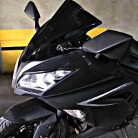 ราคา ❤ Windshield Windscreen Double Bubble For Kawasaki Ninja 300 Ex300 2013 2014 2015 2016 2017 Motor (25782653204)