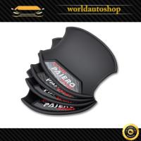 ราคา เบ้ากลม เบ้ารองมือเปิดประตู Pajero Sport สีดำด้าน 4 ชิ้น 4ประตู Mitsubishi Pajero Sport Montero Sport ปี2005 - 2019 (6079026333)