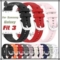 ราคา สายซิลิโคนกีฬา for Samsung Galaxy Fit 3 ยางรัดนาฬิกาอัจฉริยะ Samsung Fit 3 กำไลข้อมืออุปกรณ์เสริม Samsung Band Fit 3 (28765966932)