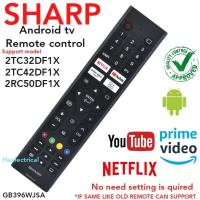 ราคา สําหรับ SHARP AQUOS 32" - 75" รีโมททีวี Google รุ่นใหม่ 2025 รีโมททีวี SHARP ANDROID TV REMOTE CONTROL (GB396WJSA) 2TC32DF1X 2TC42DF1X 2TC50DF1X (29038188721)