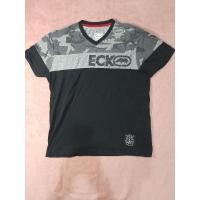 ราคา เสื้อยืด มือสอง คอกลม แขนสั้น แบรนด์ ecko unltd สีเทาดำ size : L (23359504765)