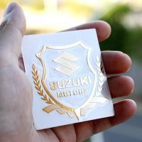ราคา SUZUKI ซูซูกิ รถจักรยานยนต์ชุบโลหะสติ๊กเกอร์ป้ายสัญลักษณ์รถสติ๊กเกอร์ตกแต่งโทรศัพท์สติ๊กเกอร์ (40166045545)