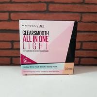 ราคา MAYBELLINE CLEAR SMOOTH ALL IN ONE LIGHT SPF20 PA+++ 9g แป้งตลับ เมลเบลลีน ออลอินวันไลท์ (22106967335)