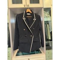 ราคา Used Blazer Fifth Garden (ไม่เคยใส่ ซักเท่านั้น) ลายทางพื้นน้ำเงินเข้ม ทางขาว (27972123396)