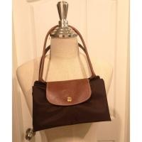 ราคา Longchamp le pilage size s หูยาว สี chocolate (2325450893)