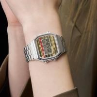 ราคา CASIO นาฬิกาข้อมือดิจิตอล ของแท้ เครื่องศูนย์ CMG รุ่น A168WEHA-9A / A168 ประกัน CMG 1 ปีเต็ม (26060730868)