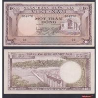 ราคา ธนบัตร เวียดนามใต้ SOUTH VIETNAM ปี 1966 100 ดอง P-18 สภาพใหม่ ไม่ผ่านใช้ สำหรับสะสมที่ระลึก หายาก (29974727368)