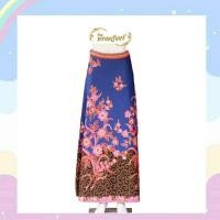 ราคา กระโปรงผ้าปาเต๊ะทรงเอ เอวมีขอบ ติดซิปด้านซ้าย บริการตัดตามไซส์ของลูกค้า รอบเอว สะโพก ความยาว (5429011686)