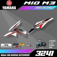 ราคา สติ๊กเกอร์ STRIPING YAMAHA MIO M3 MIO MZ MIO 125 SEMI FULL BODY COOL TRANSPARENT VINYL (42919236883)