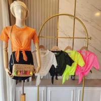 ราคา เสื้อครอปตาข่ายผูกเอว ต้อนรับสงกรานต์ (24266402685)