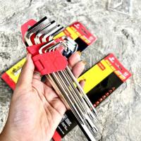 ราคา WOLF Wolf Star Combine L ชุดกุญแจ 9 ชิ้น / กุญแจ Wolf Star L / กุญแจยาว Wolf L (42167309402)