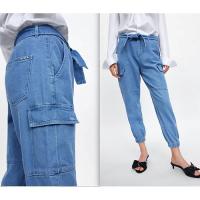 ราคา กางเกงยีนส์ ขาจั๊ม ซาร่า งานใหม่ ป้ายห้อย size 36 ZARA jean (5478315014)
