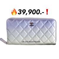 ราคา ❗️ถูกมาก New chanel zippy long wallet สีน่ารักสุด (43002876040)