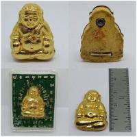 ราคา พระสังกัจจายน์ หลังเนื้อผงเกสร สีเหลือง ฝังตะกรุดอุดเมฆพัด หลวงปู่อั๊บ วัดท้องไทรจ.นครปฐม ฿200.00 (21776509687)