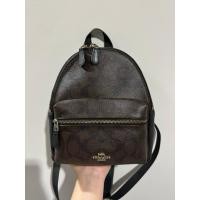 ราคา กระเป๋าเป้ coach แท้ F38302 ไซส์มินิ มือสอง สีน้ำตาล (42405803806)