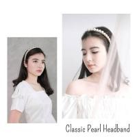 ราคา ที่คาดผม ประดับไข่มุก สไตล์คลาสสิก | ที่คาดผม ประดับไข่มุก พร้อมหวี (8060368084)