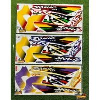 ราคา สติ๊กเกอร์โซนิค SONIC 125 MAX ปี2000 รุ่น1 ( สีสด เคลือบเงาแท้ ) สติ๊กเกอร์โซนิค 125 แม็ก ปี2000 สติ๊กเกอร์Sonic ปี2000 (12111673534)