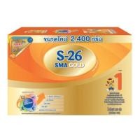 ราคา S-26 SMA Gold นมผง เอส-26 เอสเอ็มเอ โกลด์ 600g.× 4ซอง (1303396506)
