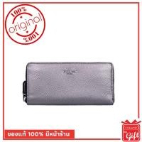 ราคา กระเป๋า coach f20145 GUNMETAL ของแท้ 100% จาก USA กระเป๋าสตางค์ coach แท้ พร้อมส่ง มีหน้าร้าน (3201905366)