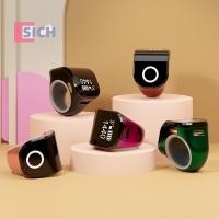 ราคา [Sich] Hand Press Electronic Digital Coung Counter สไตล์ชาติพันธุ์แบบพกพาจุดแหวนแบบชาร์จไฟได้ไอเดีย Tally Counter ใหม่ (28764811815)