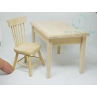 ราคา โต๊ะจิ๋ว เก้าอี้จิ๋ว สำหรับตุ๊กตา โต๊ะ เก้าอี้ ของจิ๋ว (12274935894)