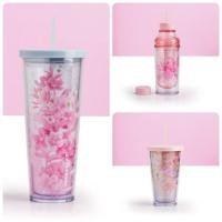 ราคา Starbucks Tumbler Sakura Cold Cup Water Bottle สตาร์บัค แก้ว ทัมเบลอร์ ขวดน้ำ ซากุระ พร้อมถุงผ้า (7302332987)