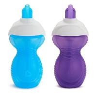 ราคา Munchkin : MNK15443 ถ้วยหัดดื่ม 9oz. Click Lock Flip Straw Cup - 2pk (1641187324)