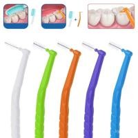 ราคา (สินค้าส่งจากประเทศไทย) L รูปร่างหมากฝรั่ง Interdental แปรงทำความสะอาดฟันฟันทันตกรรมเครื่องมือไม้จิ้มฟันแปรง Interdental สำหรับผู้ใหญ่ขายส่ง แปรงซอกฟัน gum (28456759700)