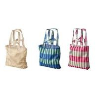 ราคา กระเป๋าสะพายกระเป๋าช้อปปิ้งพับลาย Ikea SKYNKE (9074316901)