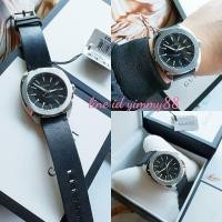 ราคา Gucci Stainless Steel & Leather Strap Watch YA142206 ETA quartz movement (1812508436)