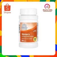 ราคา 21st Century, One Daily, Women's, 100 Tablets วันเดลี่ สำหรับผู้หญิง บรรจุ 100 เม็ด (29952923361)