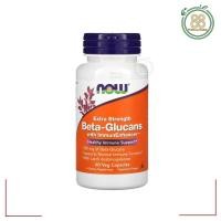ราคา NOW Foods, Beta-Glucans, with ImmunEnhancer, Extra Strength, 250 mg, 60 Veg Capsules (27686831007)