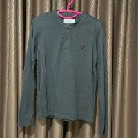 ราคา CPS CHAPS เสื้อโปโล คอจีน แขนยาว สีเทาเข้ม ไซส์ S มือสอง สภาพ 70￼% (24658497301)