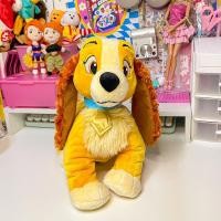 ราคา พร้อมส่ง ตุ๊กตาหมาเลดี้ หูขนกุหลาบ lady and the tramp 11 นิ้ว (24802137781)