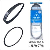 ราคา สายพานแวน สายพานสกู๊ตเตอร์ สายพานวี สายพานมิตซูโบชิ 18.9x794 suzuki nex fi (43305703367)