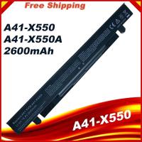 ราคา 2600mAh Laptop Battery for ASUS A41-X550A A41-X550 X450 X550 X550C X550B X550V X550D X450C X550CA 4CELL (16398766637)