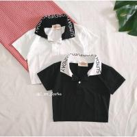 ราคา พร้อมส่ง เสื้อครอปโปโล เสื้อครอปเอวลอย เสื้อเอวลอย (7779490810)