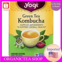 ราคา Yogi Tea, Organic, Green Tea Kombucha, 16 Tea Bags ชาเขียว ชาเพื่อสุขภาพ ชาหมัก พร้อมส่ง (7832813476)
