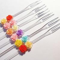 ราคา ไม้จิ้มขนม ไม้จิ้มพลาสติก ไม้จิ้มผลไม้ (7732368847)