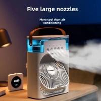 ราคา เครื่องทําความเย็น สเปรย์ความชื้นพัดลมสํานักงานหอพักสก์ท็อปพัดลมความชื้นพัดลมระบายความร้อนที่มีประสิทธิภาพมินิอากาศเย็นการเชื่อมต่อยูเอสบีพัดลมแบบพกพ (29771478481)