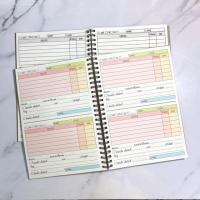 ราคา สมุดจดออเดอร์แบบที่ 2 - สมุดสันห่วงถาวรA5 (7328141899)