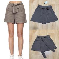 ราคา กางเกงขาสั้นมีผ้าผูกเอว แบรนด์ Stradivarius (26888453821)