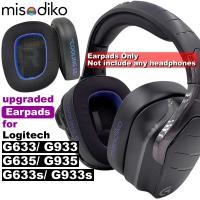 ราคา Misodiko แผ่นครอบหูฟัง แบบเปลี่ยน สําหรับ Logitech G633 G933 G635 G935 G633S G933S (5547767196)