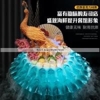 ราคา ปลาอะคริลิคซาซิมิดิบแผ่นน้ําแข็งแห้งออสเตรเลียกุ้งก้ามกรามช้างหอยปลาแซลมอนแกะสลักกษัตริย์ปูจานไขมันเนื้อสร้างสรรค์บนโต๊ะอาหาร (40369249604)