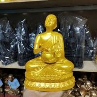 ราคา พระอุปคุตจกบาตรมหาลาภ ขนาดหน้าตัก 5 นิ้วสูง 20 ซมงานเรซิ่นลงสีน้ำทองสวยงาม (10324338729)