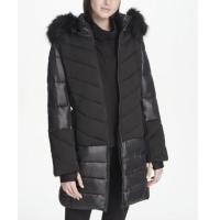 ราคา Used once!! DKNY เสื้อกันหนาวขนเป็ด มีเฟอร์ (14795117204)