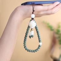 ราคา หินสีขาวโซ่โทรศัพท์มือถืออุปกรณ์เสริมข้อมือเชือกหินธรรมชาติจี้อัญมณีพวงกุญแจเชือกเส้นเล็กสําหรับผู้ถือ รหัส สําคัญ (26940273171)