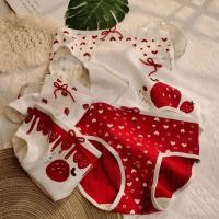 ราคา พร้อมส่งกางเกงชั้นในผู้หญิง ผ้าฝ้าย สไตล์เกาหลี ลายการ์ตูนน่ารักๆ ราคาถูก Size L-XL (24961743146)