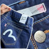 ราคา EVISU เอว 28 นิ้ว Made in KOR มือสองคัดเกรดA (42307640245)