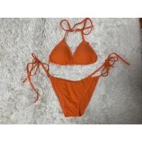 ราคา บิกินี ชุดว่ายน้ำ บิกินีสีส้ม (18124319419)
